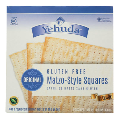 Yehuda Matzo Gluten Free Crackers - Case Of 12 - 10.5 Ounce