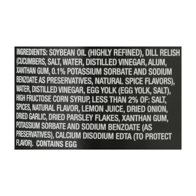 Louisiana Tartar Sauce - Case Of 12 - 10.5 Oz - Orca Market