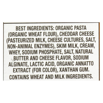 An image displaying Annies Homegrown Macaroni Dinner - Creamy Deluxe - Shells And Real Aged Cheddar Sauce - 11 Ounce - Case Of 12 by Annie's Homegrown