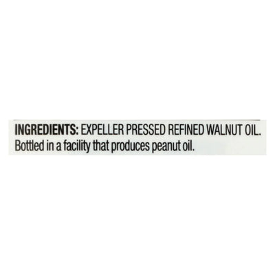 An image displaying Spectrum Naturals Refined Walnut Oil - Case Of 12 - 16 Fl Ounce. by Spectrum Naturals