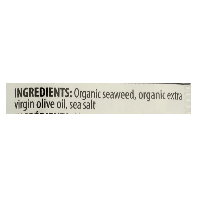 An image displaying Seasnax Organic Seasnax Original Roasted Seaweed Snack - Case Of 24 - 0.18 Ounce by Seasnax