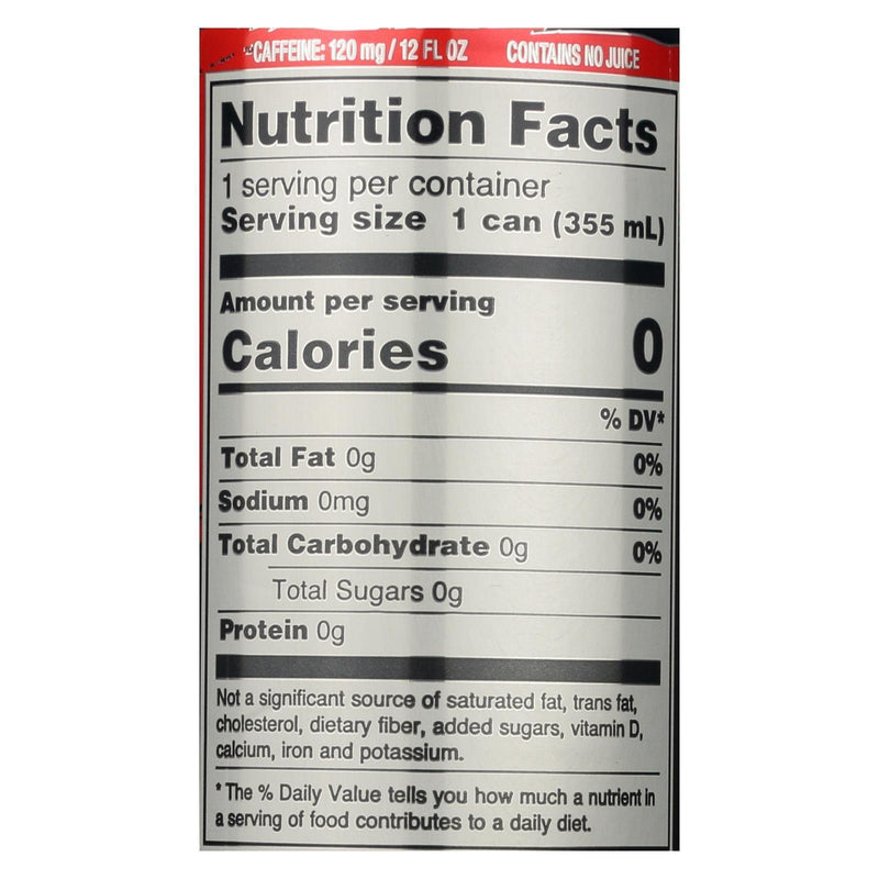 Zevia Zero Calorie Energy Drink - Grapefruit - Case Of 12 - 12 Fl Oz - Orca Market