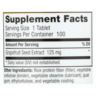 An image displaying Nutribiotic - Supp Grapefruit Seed Extrct 125 - 1 Each 1-100 Count by Nutribiotic