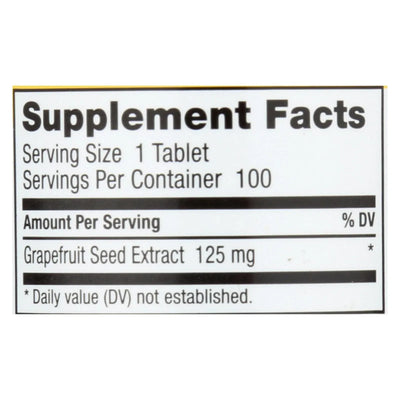 An image displaying Nutribiotic - Supp Grapefruit Seed Extrct 125 - 1 Each 1-100 Count by Nutribiotic