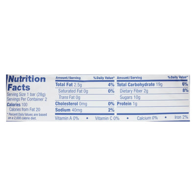 Nature's Bakery Stone Ground Whole Wheat Fig Bar - Blueberry - Case Of 12 - 2 Ounce.