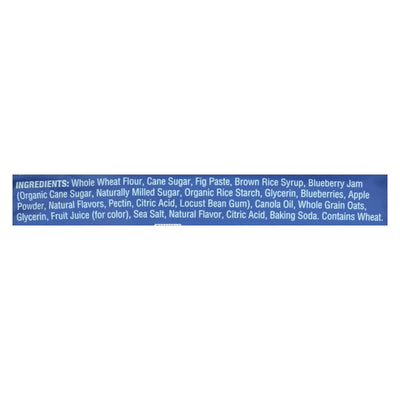 Nature's Bakery Stone Ground Whole Wheat Fig Bar - Blueberry - Case Of 12 - 2 Ounce.