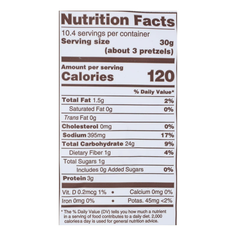Unique Pretzels - Splits - Extra Dark - Case Of 12 - 11 Oz. - Orca Market