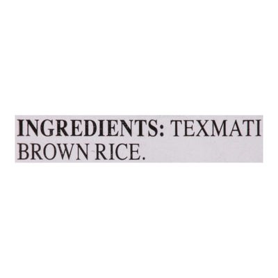 Rice Select Texmati Rice - Brown - Case Of 4 - 32 Oz. - Orca Market