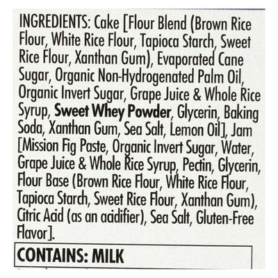 Pamela's Products - Gluten-free Big Fig Bar - Mission Fig - Case Of 8 - 5.64 Ounce