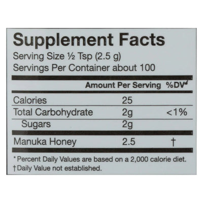 An image displaying Manukaguard - Manuka Honey Prem Gold 8+ - 8.8 Ounce by Manukaguard