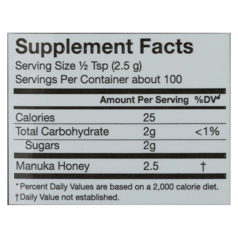 An image displaying Manukaguard - Manuka Honey Prem Gold 8+ - 8.8 Ounce by Manukaguard