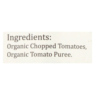 An image displaying Organico Bello Tomatoes - Organic - Chopped - Case Of 12 - 14.28 Ounce by Organico Bello