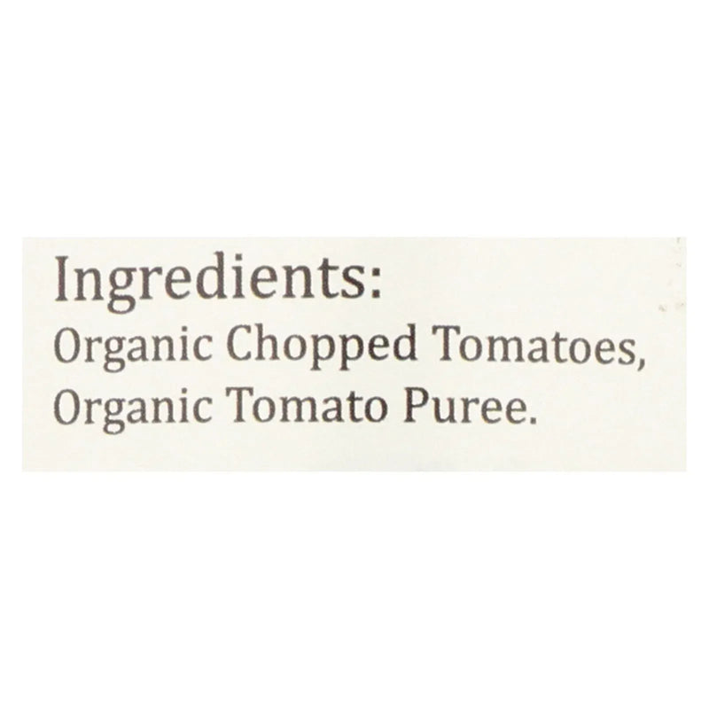 An image displaying Organico Bello Tomatoes - Organic - Chopped - Case Of 12 - 14.28 Ounce by Organico Bello