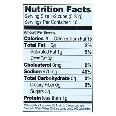 Edwards And Sons Natural Bouillon Cubes - Garden Veggie - 2.9 Ounce - Case Of 12