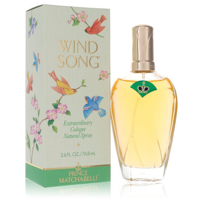 An image displaying WIND SONG by Prince Matchabelli Cologne Spray for Women by Prince Matchabelli