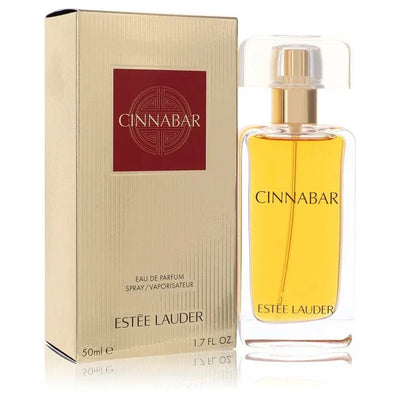 An image displaying CINNABAR by Estee Lauder Eau De Parfum Spray (New 1.7 oz for Women by Estee Lauder