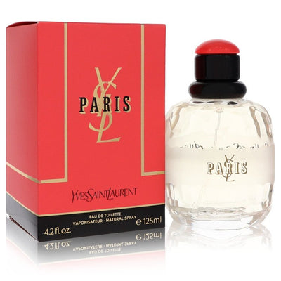 An image displaying PARIS by Yves Saint Laurent Eau De Toilette Spray for Women by Yves Saint Laurent