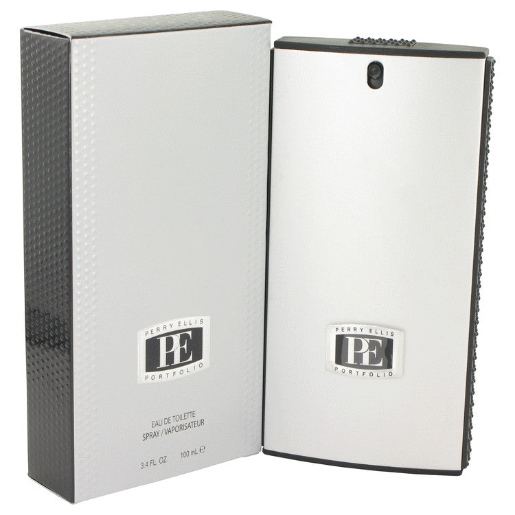 An image displaying Portfolio by Perry Ellis Eau De Toilette Spray 3.4 oz for Men by Perry Ellis