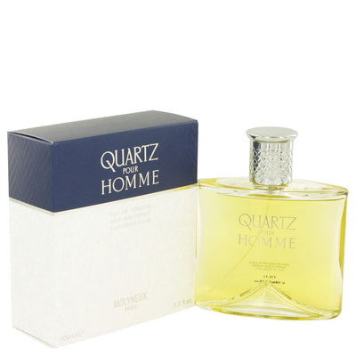 An image displaying QUARTZ by Molyneux Eau De Toilette Spray 3.4 oz for Men by Molyneux