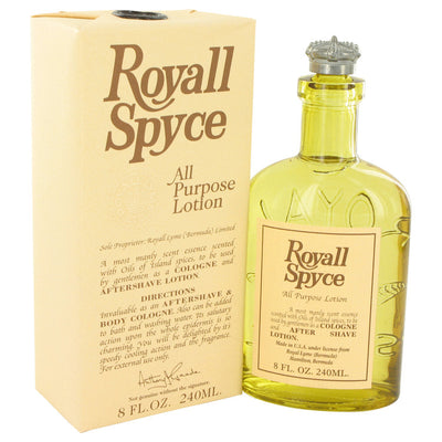 An image displaying ROYALL SPYCE by Royall Fragrances All Purpose Lotion / Cologne for Men by Royall Fragrances