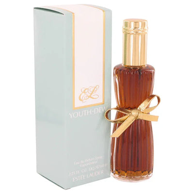 An image displaying YOUTH DEW by Estee Lauder Eau De Parfum Spray 2.25 oz for Women by Estee Lauder