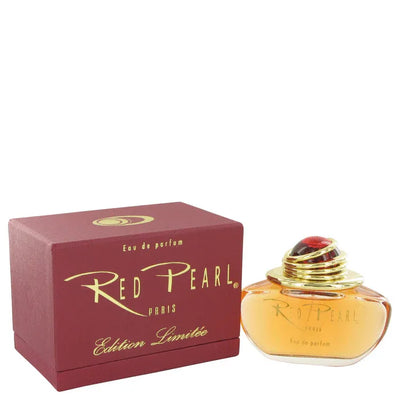 An image displaying Red Pearl by Paris Bleu Eau De Parfum Spray for Women by Paris Bleu