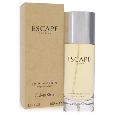 An image displaying ESCAPE by Calvin Klein Eau De Toilette Spray for Men by Calvin Klein