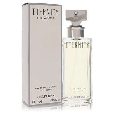 An image displaying ETERNITY by Calvin Klein Eau De Parfum Spray by Calvin Klein