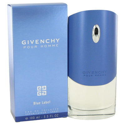 An image displaying Givenchy Blue Label by Givenchy Eau De Toilette Spray for Men by Givenchy