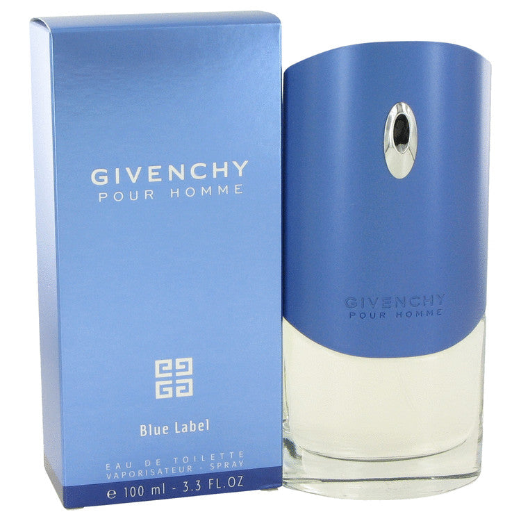 An image displaying Givenchy Blue Label by Givenchy Eau De Toilette Spray for Men by Givenchy