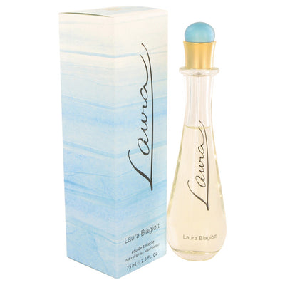 An image displaying Laura by Laura Biagiotti Eau De Toilette Spray for Women by Laura Biagiotti