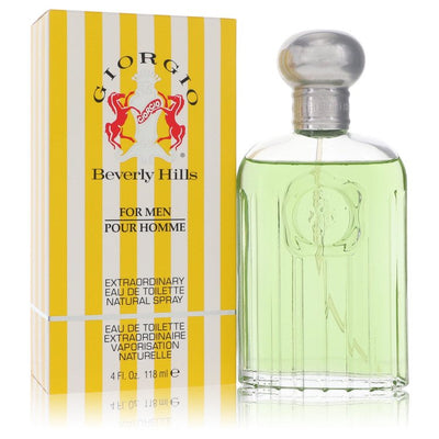 An image displaying Giorgio by Giorgio Beverly Hills Eau De Toilette Spray 4 oz for Men by Giorgio Beverly Hills