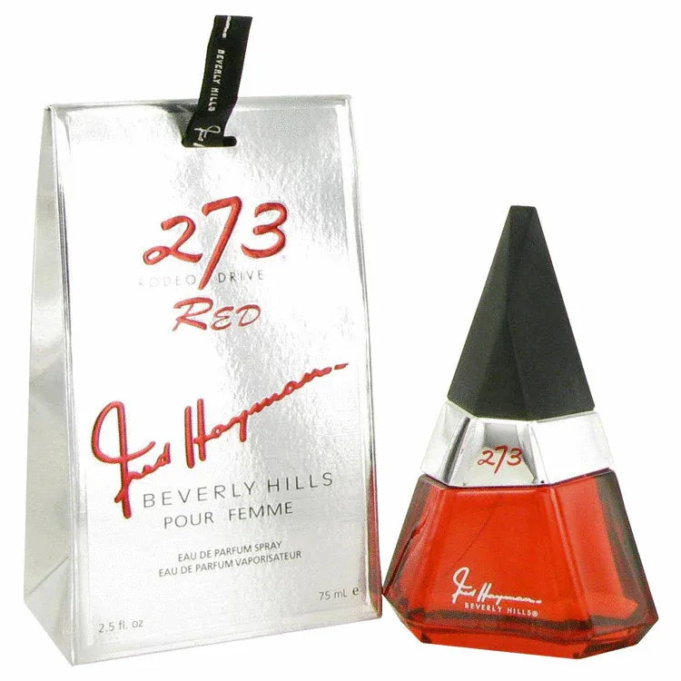 An image displaying 273 Red by Fred Hayman Eau De Parfum Spray 2.5 oz for Women by Fred Hayman
