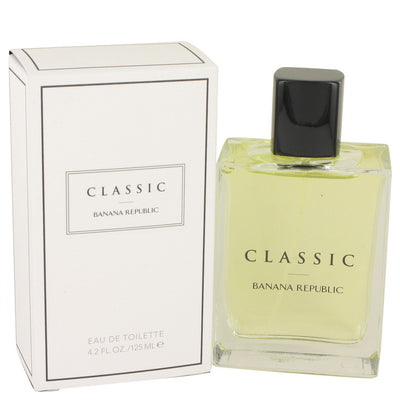 An image displaying BANANA REPUBLIC Classic by Banana Republic Eau De Toilette Spray 4.2 oz for Men by Banana Republic