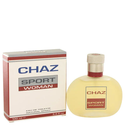 An image displaying CHAZ SPORT by Jean Philippe Eau De Toilette Spray 3.4 oz for Women by Jean Philippe