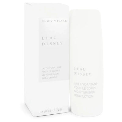 An image displaying L'EAU D'ISSEY (issey Miyake) by Issey Miyake Body Lotion 6.7 oz for Women by Issey Miyake
