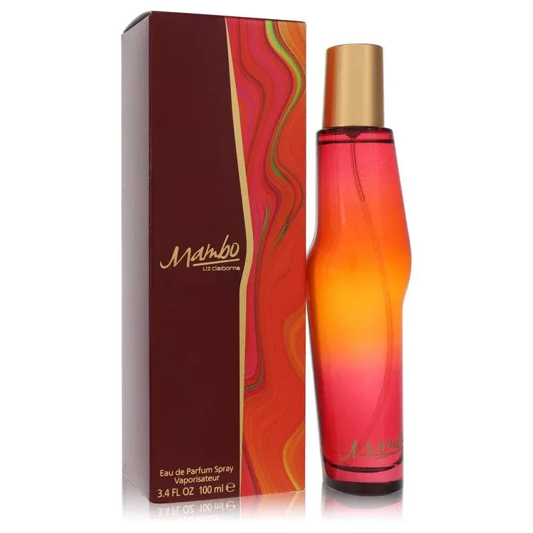 An image displaying MAMBO by Liz Claiborne Eau De Parfum Spray 3.4 oz for Women by Liz Claiborne
