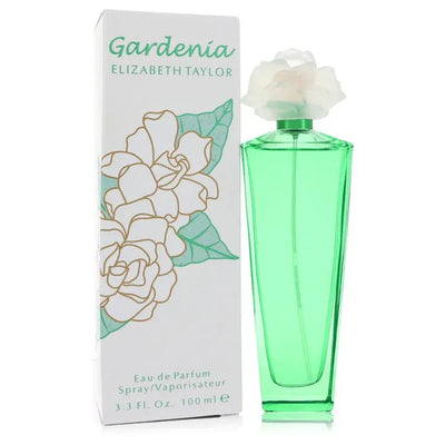 An image displaying Gardenia Elizabeth Taylor by Elizabeth Taylor Eau De Parfum Spray 3.3 oz for Women by Elizabeth Taylor