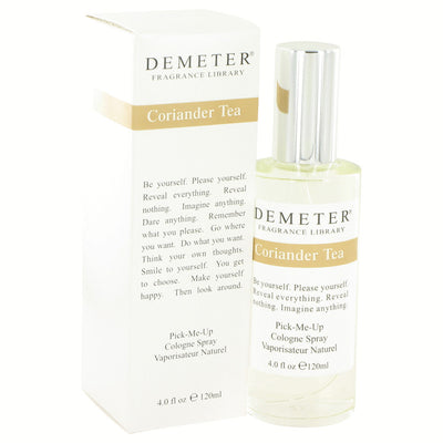 An image displaying Demeter Coriander Tea by Demeter Cologne Spray 4 oz for Women by Demeter