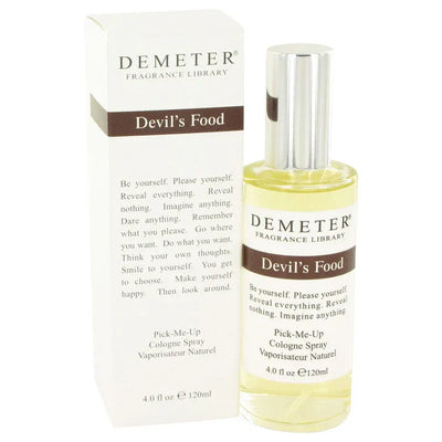 An image displaying Demeter Devil's Food by Demeter Cologne Spray 4 oz for Women by Demeter