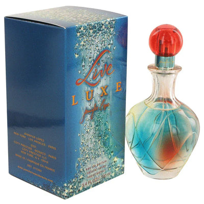 An image displaying Live Luxe by Jennifer Lopez Eau De Parfum Spray 3.4 oz for Women by Jennifer Lopez