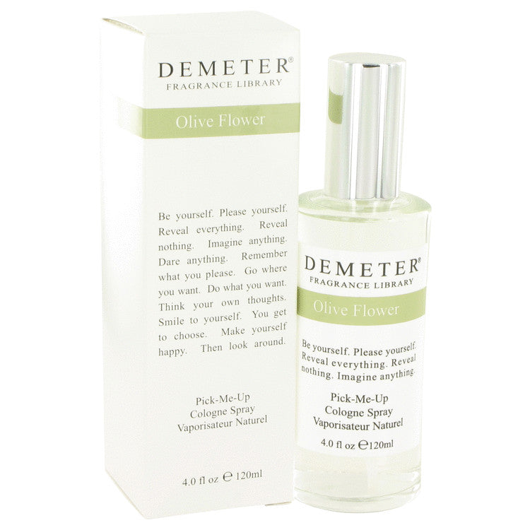 An image displaying Demeter Olive Flower by Demeter Cologne Spray 4 oz for Women by Demeter