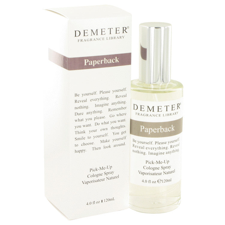 An image displaying Demeter Paperback by Demeter Cologne Spray 4 oz for Women by Demeter