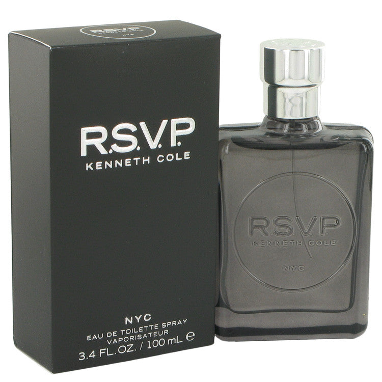An image displaying Kenneth Cole RSVP by Kenneth Cole Eau De Toilette Spray 3.4 oz for Men by Kenneth Cole