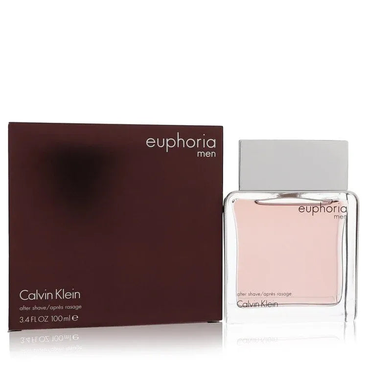 An image displaying Euphoria by Calvin Klein After Shave 3.4 oz for Men by Calvin Klein