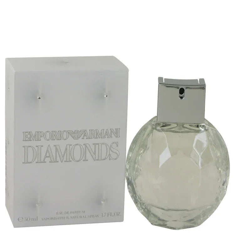 An image displaying Emporio Armani Diamonds by Giorgio Armani Eau De Parfum Spray for Women by Giorgio Armani