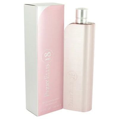 An image displaying Perry Ellis 18 by Perry Ellis Eau De Parfum Spray 3.4 oz for Women by Perry Ellis