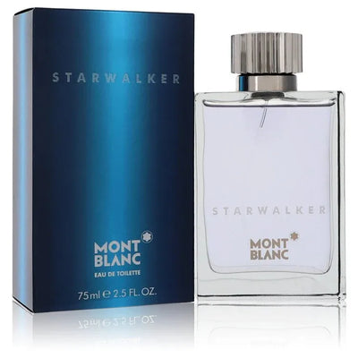 An image displaying Starwalker by Mont Blanc Eau De Toilette Spray 2.5 oz for Men by Mont Blanc