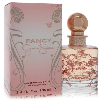 An image displaying Fancy by Jessica Simpson Eau De Parfum Spray for Women by Jessica Simpson