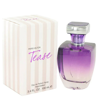 An image displaying Paris Hilton Tease by Paris Hilton Eau De Parfum Spray 3.4 oz for Women by Paris Hilton